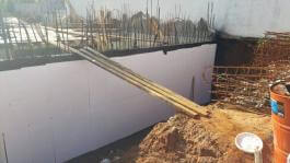 איטום מרתף בהתזה - ביצוע של חברת האיטום "האחים תמם"